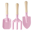 Hageredskaper til barn 3-pk. rosa – Garden